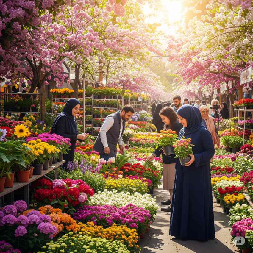 آغاز جشنواره گل و گیاه محلات ۱۴۰۴