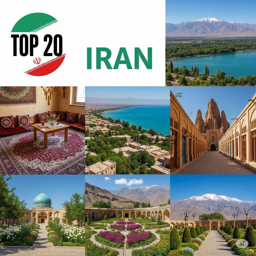 ایران در جمع ۲۰ مقصد برتر