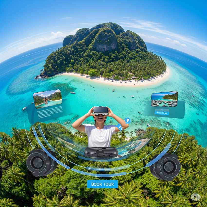 واقعیت مجازی (VR) در بازاریابی تورها