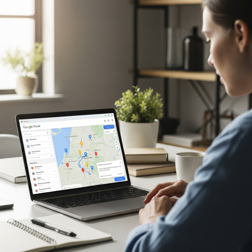 چگونه از Google Travel برای برنامه‌ریزی استفاده کنیم؟