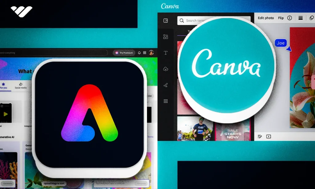 مقایسه ۳ ابزار ساخت بروشور: Canva، Adobe Express، VistaCreate